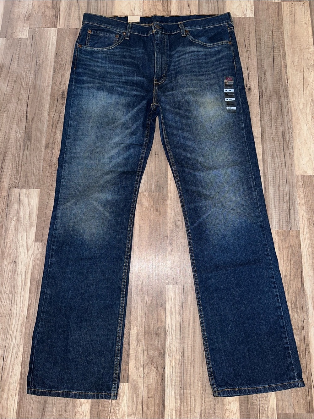 Levi's Bootcut Jeans in Dark Indigo Blue